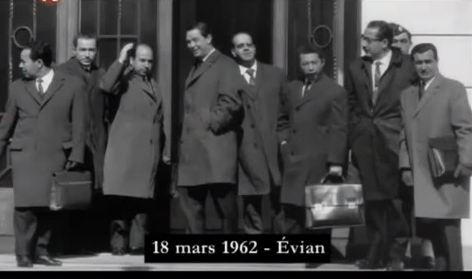 Evian 18 mars 1962