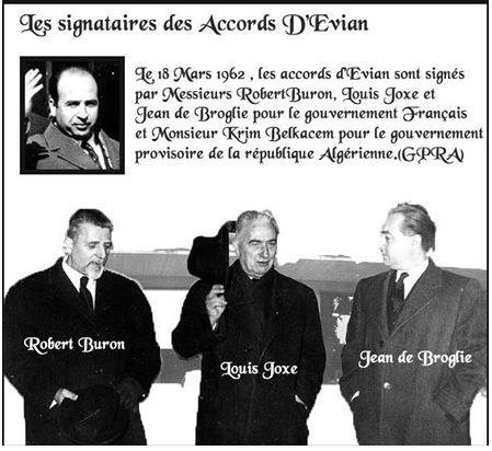 Evian les signataires